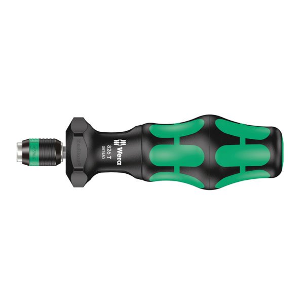 Wera 826 T Kraftform Turbo Bit Holder with Rapidaptor Quick-Release Chuck 057480