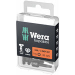Wera 868/1 Impaktor Diamond Coated Square-Plus Bit # 3x25mm 10 Pack 057632