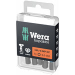 Wera 840/4 Impaktor Diamond Coated Hex Bit 5x50mm 5 Pack 057645