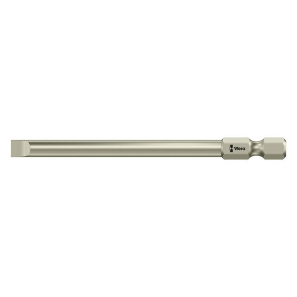 Wera 3800/4 Stainless Slotted Power Bit 5.5x89mm 071080