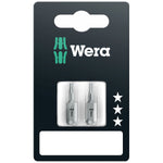 Wera 840/1 Z Hex-Plus Bits for Hex Socket Screws 25mm 2 Pce