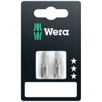 Wera 840/1 Z Hex-Plus Bits for Hex Socket Screws 25mm 2 Pce