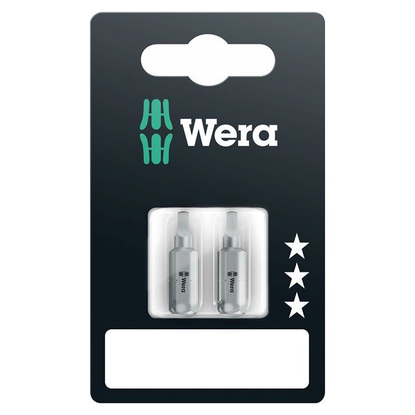 Wera 868/1 Z SB Square-Plus Bits #1 x 25mm, 2 Pce 073074