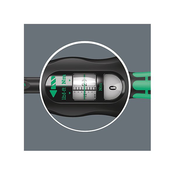 Wera Click-Torque Torque Wrench Set, 11 Pce For Cement Screwdriving 075681