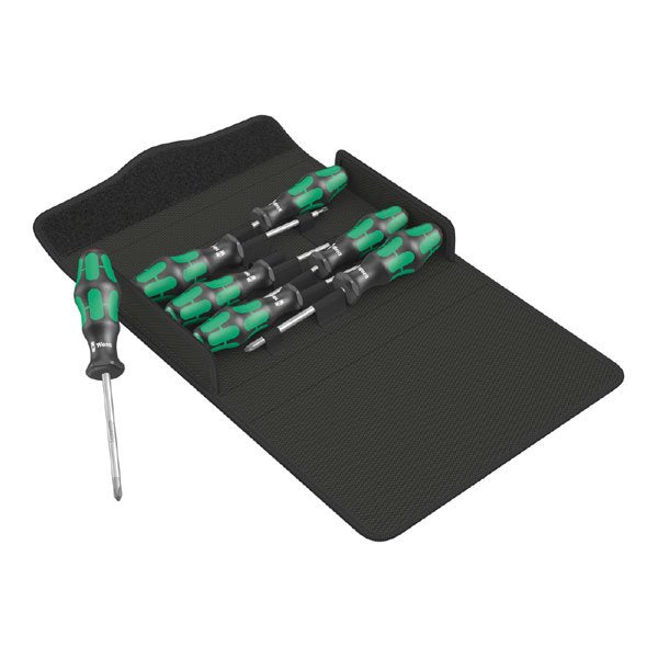 Wera 300/7 Screwdriver Set Kraftform Plus, 7 Pce 105623