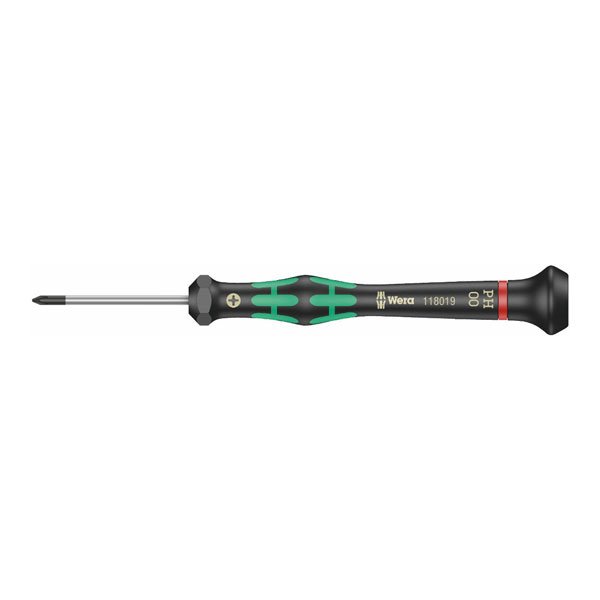 Wera 2050 Micro Phillips Precision Screwdriver PH 00x40mm 118019