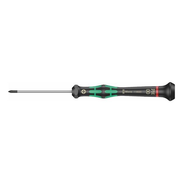 Wera 2050 Micro Phillips Precision Screwdriver PH 00x60mm 118020
