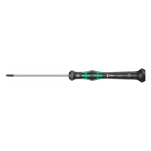 Wera 2055 Micro Pozi Precision Screwdriver PZ 1x80mm 118032