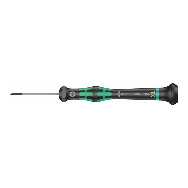 Wera 2067 Micro TorxÂ® Precision Screwdriver TX2x40mm 118036