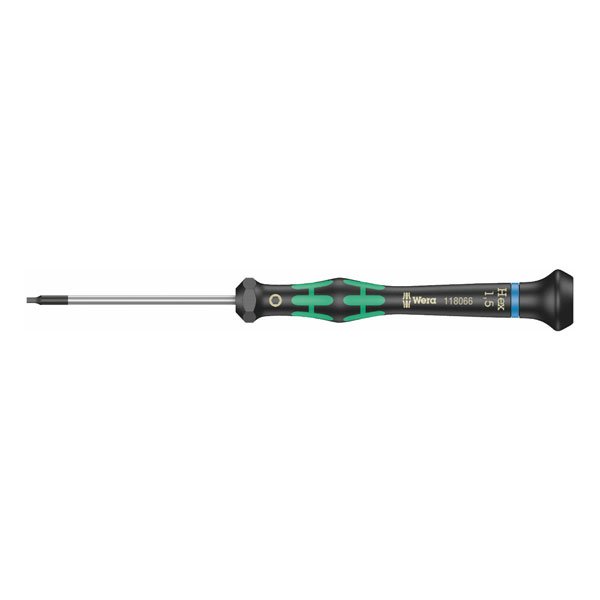 Wera 2054 Micro Hex Precision Screwdriver 1.5x60mm 118066