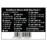Wera Kraftform Micro ESD Big Pack 1 Precision Screwdriver Set 134019