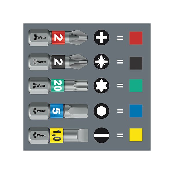 Wera Bit-Check 12 BiTorsion Bit Set 136385
