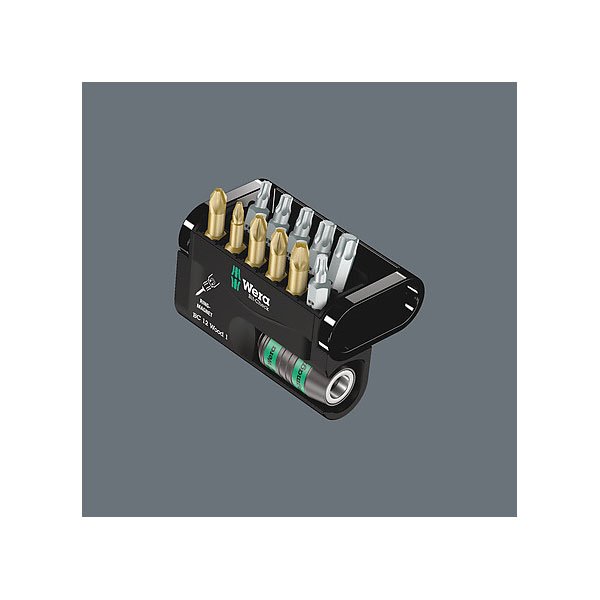 Wera Bit-Check 12 Wood 1 Bit Set 12 Pce 136390