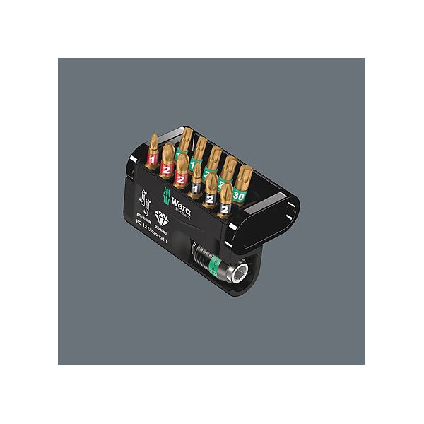 Wera Bit-Check 12 Diamond Bit Set 12 Pce 136392