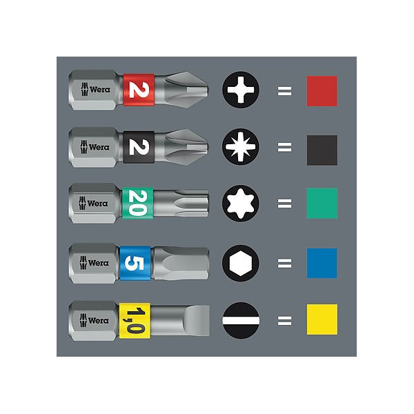 Wera Bit-Check 12 Diamond Bit Set 12 Pce 136392